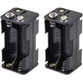 thumbnail image 1 of LAICAIW AA Battery Holder with Snap, 2PCS 4 x 1.5V AA Battery Holder Replacement, 1 of 4