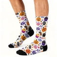 thumbnail image 5 of Halloween Socks for Men Funny Novelty Cute Holiday Crew Socks Crazy Halloween Gifts for Men, 5 of 6