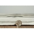 thumbnail image 3 of Vintage Tangram Rug Grey 8x10 Soft Microfiber Polyester Distressed Design, 3 of 6