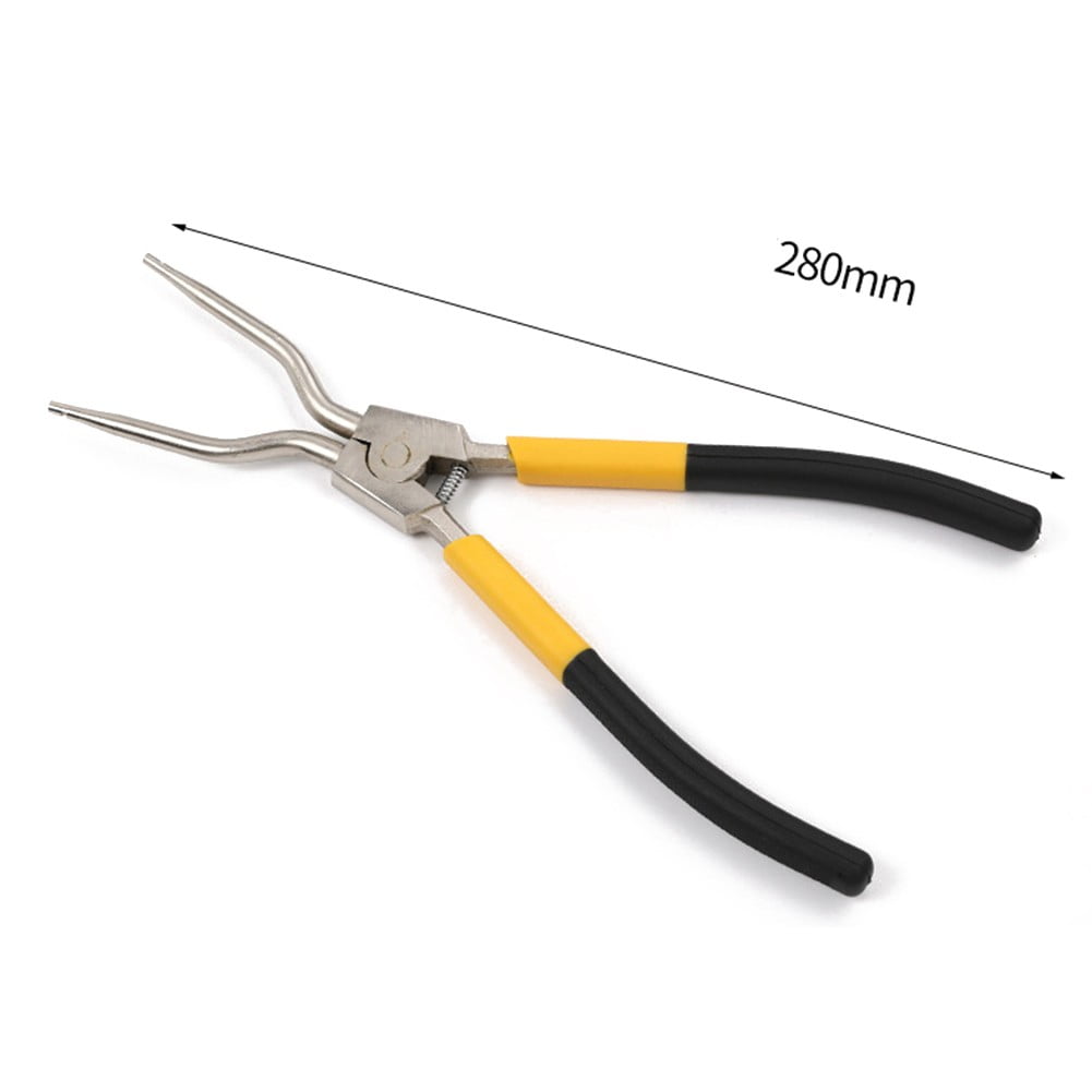 11Inch Circlip Pliers Spring Pliers Expansion Tool Snap Ring Pliers Straight End Elbow Hardware Tool Pliers Hand Tools Yellow Smile Home