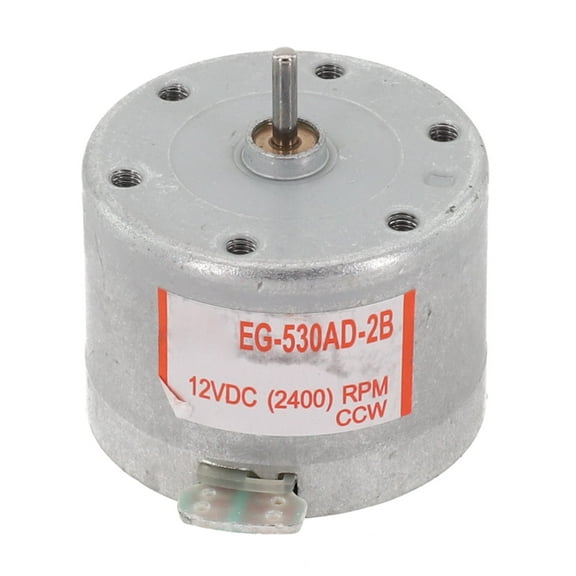 1PCS EG-530AD-2B Spindle Motor DC 12V CCW Motor Tape Recorder Audio Capstan Motor 2400 RPM Rated High Speed For CD Player