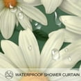 thumbnail image 3 of Little Daisy Waterproof Shower Curtain Sets with Hook, Printed Design - Bathroom Decoration - 3 Piece Set, 3 of 5