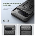 thumbnail image 2 of Dexnor for Google Pixel 10 Pro XL Case with Slide Camera Cover & 2 Front Frames & Built-in Screen Protector & Heavy-duty Kickstand, Full-body Shockproof Protective Cover Rugged Bumper Covers, Black, 2 of 6