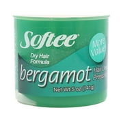 Softee Hair Dressing and Pressing Oil Bergamot, Pack of 6