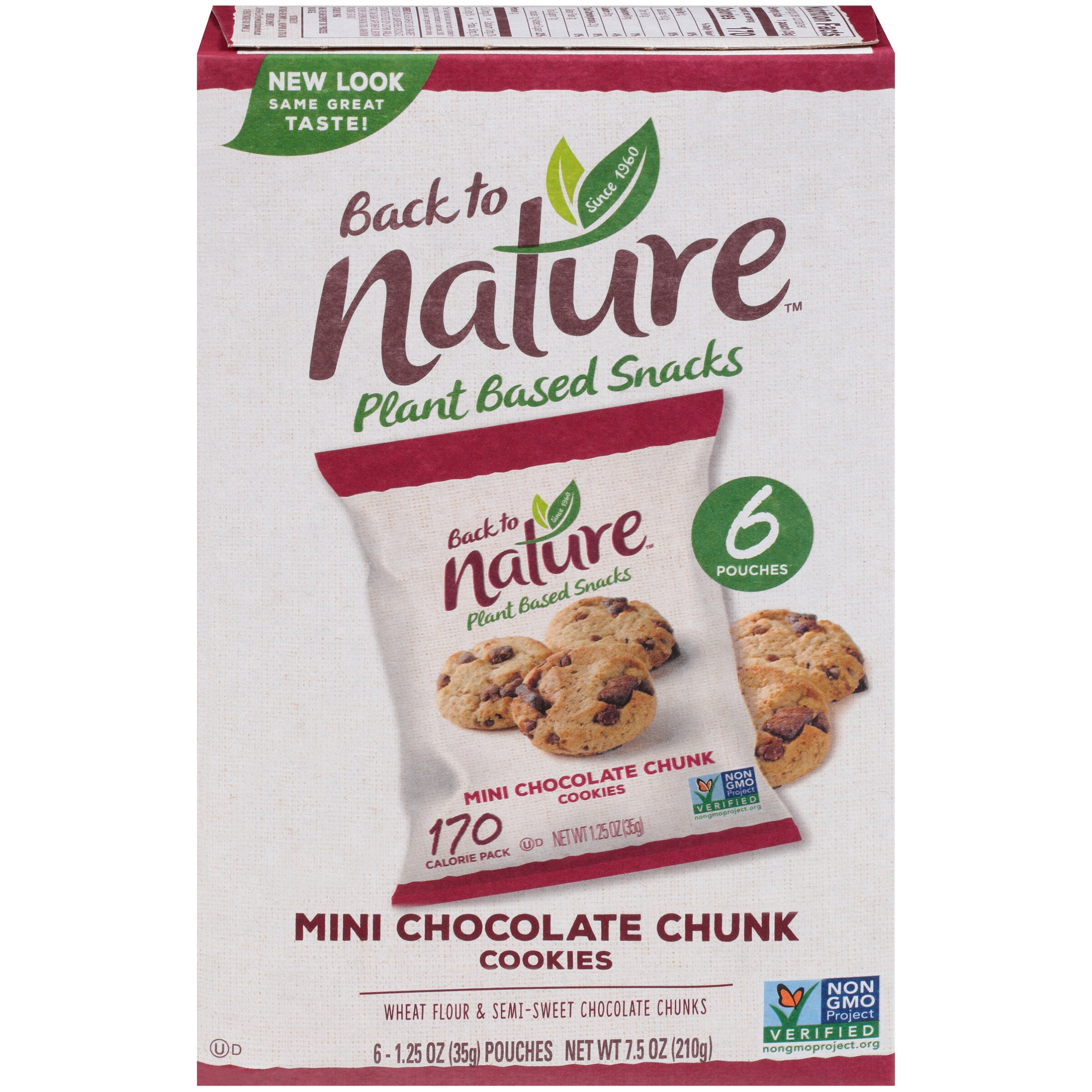 Back to Nature™ Mini Chocolate Chunk Cookies 61.25 oz. Pouches