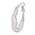 thumbnail image 3 of Exaggerated Contorted Hollow Earrings Advanced Sense Ear Loop Light Luxury Fashion Stud Personality, 3 of 8