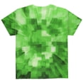 thumbnail image 2 of World Game Builder Forest Blocks All Over Youth T Shirt Multi YLG, 2 of 2