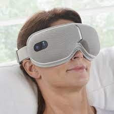 1PC FSA HSA Eligible Eye Massager with Heat by VASTMED | Heated Eye Mask with Bluetooth Music, Eye Massager for Migraine, Relax Reduce Eye Strain, Dry Eye, Improve Sleep
