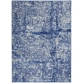 thumbnail image 6 of Nourison Whimsicle Artistic Modern Ivory Navy 6' x 9' Area Rug, (6' x 9'), 6 of 9