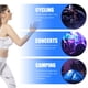 thumbnail image 3 of KAKOWELY Pulsera LED luminosa recargable por USB, pulsera deportiva intermitente, regalo para fiesta, 3 of 4