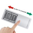 thumbnail image 3 of 1pc Dishwasher Magnet Clean Dirty Sign  Universal Clean Dirty Magnet For Dishwasher Or Refrigerator  Magnetic Dirty Clean Dishwasher Magnet, 3 of 7