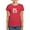 Red, variant on CafePress - 0% Vegetarian Women's Dark T Shirt - Women's Traditional Fit Dark T-Shirt