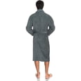 thumbnail image 2 of Men's Robe, Turkish Cotton Terry Shawl Bathrobe, 2 of 4