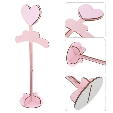 OFFIGAM Clothes Organizer for Kids Wooden Minimalist Design Pink 1Pcs for Children Room