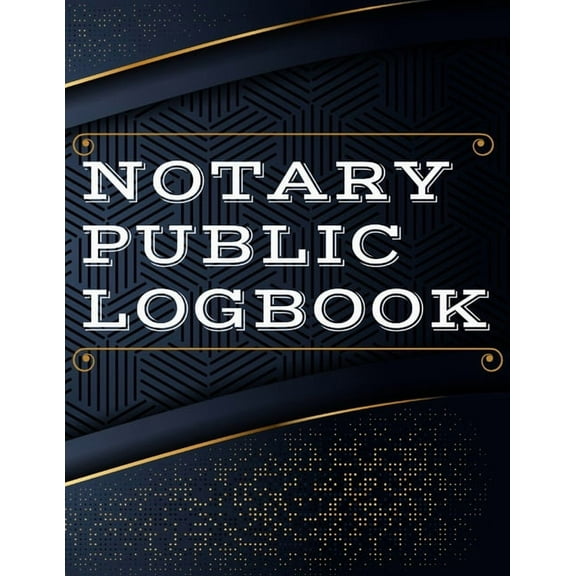 Notary Public Log Book: Notary Book To Log Notorial Record Acts By A Public Notary Vol-2, (Paperback)
