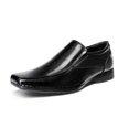 thumbnail image 1 of Mocasines Clásicos de Punta Cuadrada para Hombre Bruno Marc Negro Talla 12, 1 of 7
