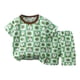 thumbnail image 1 of Odeerbi 6M-6Y Niños Niñas Conjuntos Verano Algodón Manga Corta Top Shorts Pijamas Juego de Dos Piezas, 1 of 3