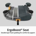 thumbnail image 6 of Chicco KidFit ClearTex Plus 2-in-1 Booster Car Seat, Shadow, 6 of 13