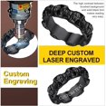 thumbnail image 3 of ORUYROP Can Engrave Men Skull Rings, Stainless Steel Statement Biker Rings, Gold Plated/Black-Send Gift Box, 3 of 7