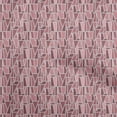 thumbnail image 1 of oneOone Cotton Flex Pink Fabric Geometric Craft Projects Decor Fabric Printed By The Yard 40 Inch Wide, 1 of 4