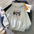 thumbnail image 4 of 10 Colores De Estilo Coreano De Dibujos Animados Sudadera Con Capucha De Manga Larga Suelta Jersey Unisex Suéterpangjing, 4 of 4