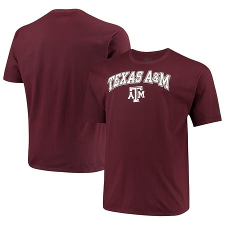 Texas A&m Shirt - Russell NCAA Texas A&M Aggies Big Men's Classic Cotton T-Shirt
