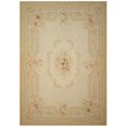 thumbnail image 1 of Due Process Stable Trading Aubusson Chalon Cream & Rose Area Rug, 12 x 15 ft., 1 of 1