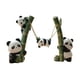 thumbnail image 3 of Escultura de Estatua de Panda de Resina Coleccionable, Creativa Y Linda para El Hogar, El Escritorio Y La Entrada., 3 of 8