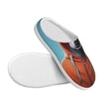 thumbnail image 3 of Lsque Cool Dog In Hoodie Pattern Womens Comfort Cotton on Scuff With Memory Foam and Anti-skid Sole Slipper-35/36, 3 of 7