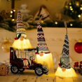 thumbnail image 4 of 1pc Christmas Forest Man With Lights Christmas Tree Luminous Plush Doll Pendant, 4 of 5