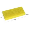 thumbnail image 6 of Salvmary Yellow Mini Disposable Pumice Pad, Pedicure Tools for Dead Skin Salon Single Use 40 Pcs, 6 of 9