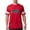 Red, variant on - Hackers Club Logo T Shirt - Mens Football Shirt