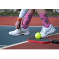 thumbnail image 7 of MeMoi Women's Pickleball Bamboo Blend Crew Sock - Womens - Female, 9-11, Fuchsia Pink, 7 of 7
