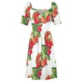 thumbnail image 4 of Fresh fruits Sleeveless Dress Women's dress birthday dress for women luxury 2024 Dresses gala, 4 of 6