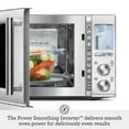 thumbnail image 4 of Breville BMO850BSS1BUC1 - Horno de microondas para encimera de onda suave, acero inoxidable cepillado, 4 of 5