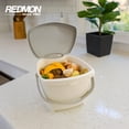 thumbnail image 4 of Redmon 1.9 Gallon Kitchen Compost Bin, Odor Control Lid for Food Scraps, Beige, 25 Pack, 4 of 8