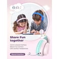 thumbnail image 3 of Children's headphones with a microphone, suitable for school use, with limited volume control., 3 of 7