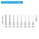thumbnail image 2 of 16 Pcs Different Gauge 1 Inch Blunt Tip Dispensing Needle for Adhesive Refilling Liquid Inks, 2 of 5