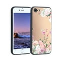 thumbnail image 1 of Compatible with iPhone 7 Phone Case, Floral-Flowers-Cute22 Case Men Women, Flexible Silicone Shockproof Case for iPhone 7, 1 of 1
