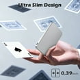 thumbnail image 2 of Magnetic Wireless Power Bank,5000mAh Ultra-Slim Portable Charger with 20W PD Fast Charging,USB-C Phone Battery Pack Compatible with iPhone 17/17e/16/15/14/13/12 Pro Max & Android - White, 2 of 13