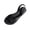 Black, variant on Women One Strap Slingback Flat Sandals Open Toe Non Slip Rubber Sole Plus Size Shoes Spring Summer Casual Versatile,Black