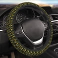 thumbnail image 5 of Gukieu Pineapple Print Elastic Steering Wheel Cover, Anti-slip and Sweat-proof Car Steering Wheel Protector Cover for Cars, Vans, Trucks Car Accessories, 5 of 6