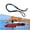 Three colors, variant on 1.2M Elastic Bungee Boat Dock Lines Marine Mooring Rope With Foam Float Boat Accessory For Boat Waverunner Pontoon ,Easy to Use