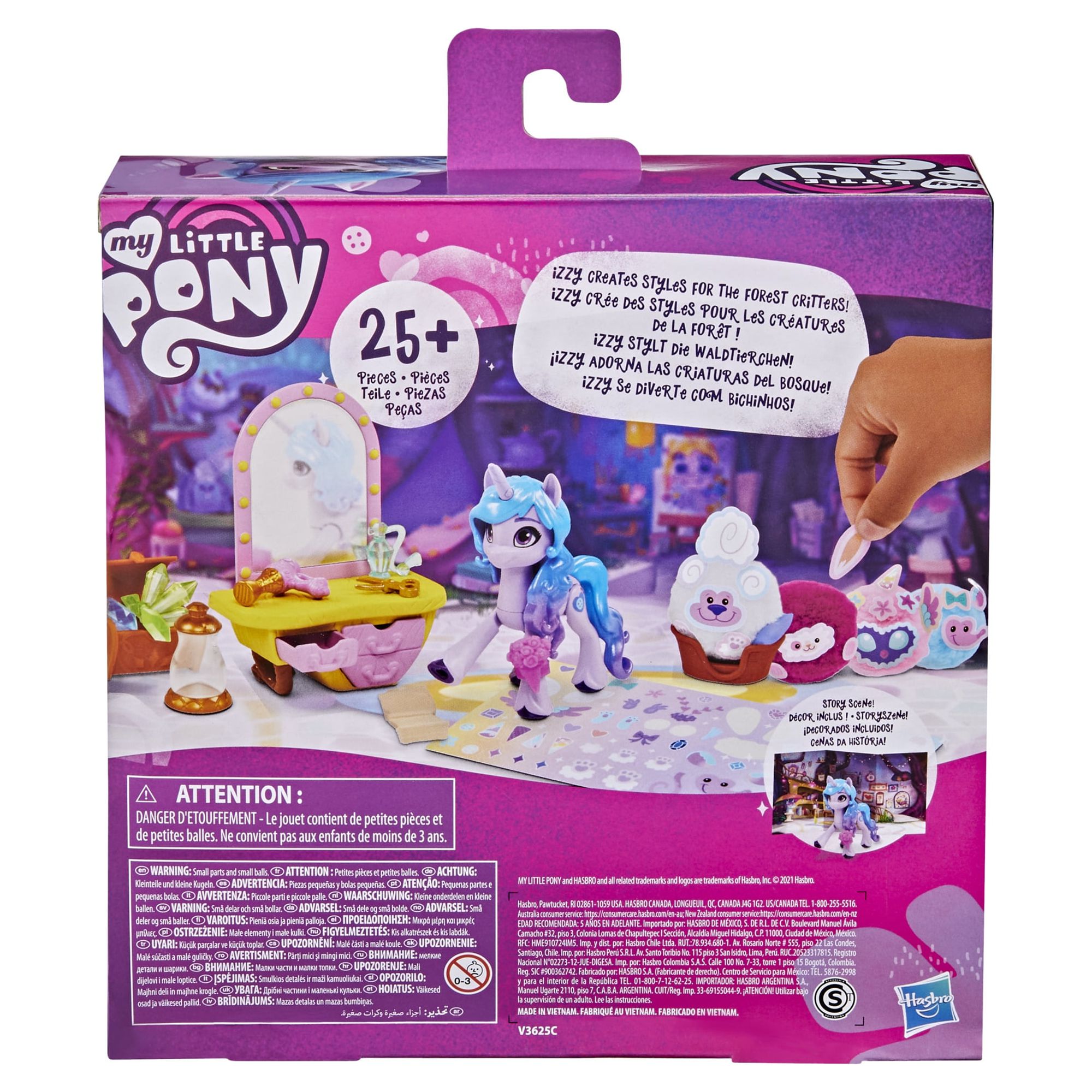 My Little Pony: A New Generation Movie&nbsp;Story Scenes Critter Creation Izzy Moonbow Playset - image 3 of 10