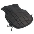 thumbnail image 1 of Gilet d'Équitation, Confortable à Porter Design Contour Courbé Gilet de Protection Équestre avec Rembourrage Prolongé pour Adultes Garçons Filles Enfants pour Unisexe S,m,L,TG, 1 of 8