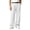 White,#006, variant on Pleated Men’s Trousers Baggy Classic Commuting Lightweight Suit Pants for Prom,3XL