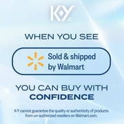 K-Y Silicone Personal Lube, Premium Silicone Lubricant For Couples and Sexual Wellness, 1.5 fl oz