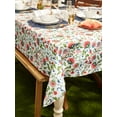 thumbnail image 2 of DII Multi-Color Garden Floral Print Outdoor Tablecloth 60 Round, 2 of 3