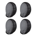 thumbnail image 1 of yeacher All-Weather RV Tire Protectors - UV Resistant, Dustproof, and Waterproof Tire Covers for 29-32in Tires (Set of 4) - Premium 190T Polyester Taffeta, Black/Silver, 80cm Diameter, 1 of 6