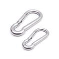 thumbnail image 3 of bedienty Carabiner Clip Snap Hook Spring Loaded 8mm Steel thickness Karabiner, 3 of 4
